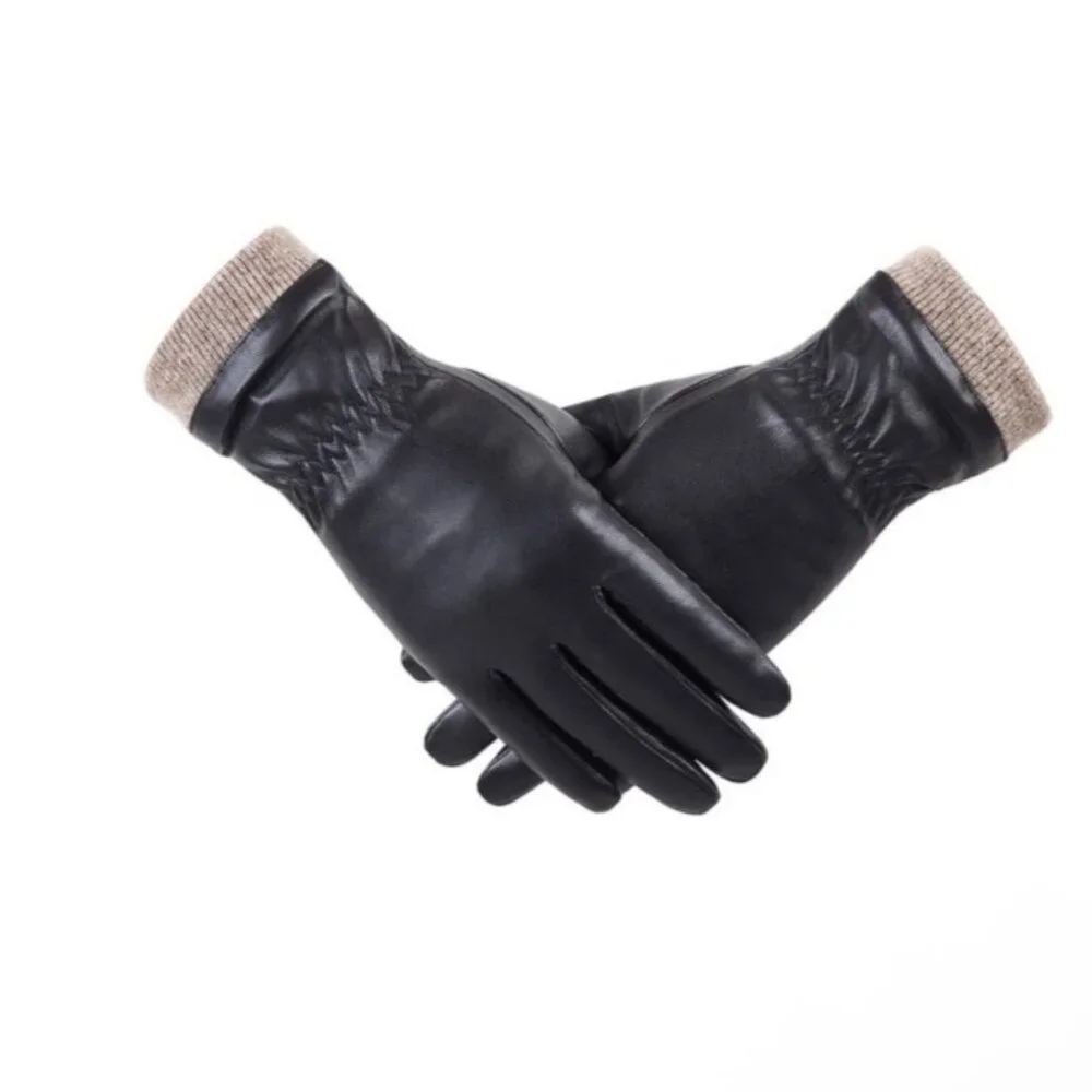 REDESS Winter Gloves Wool Lined Touchscreen Texting Women Gloves Size Large